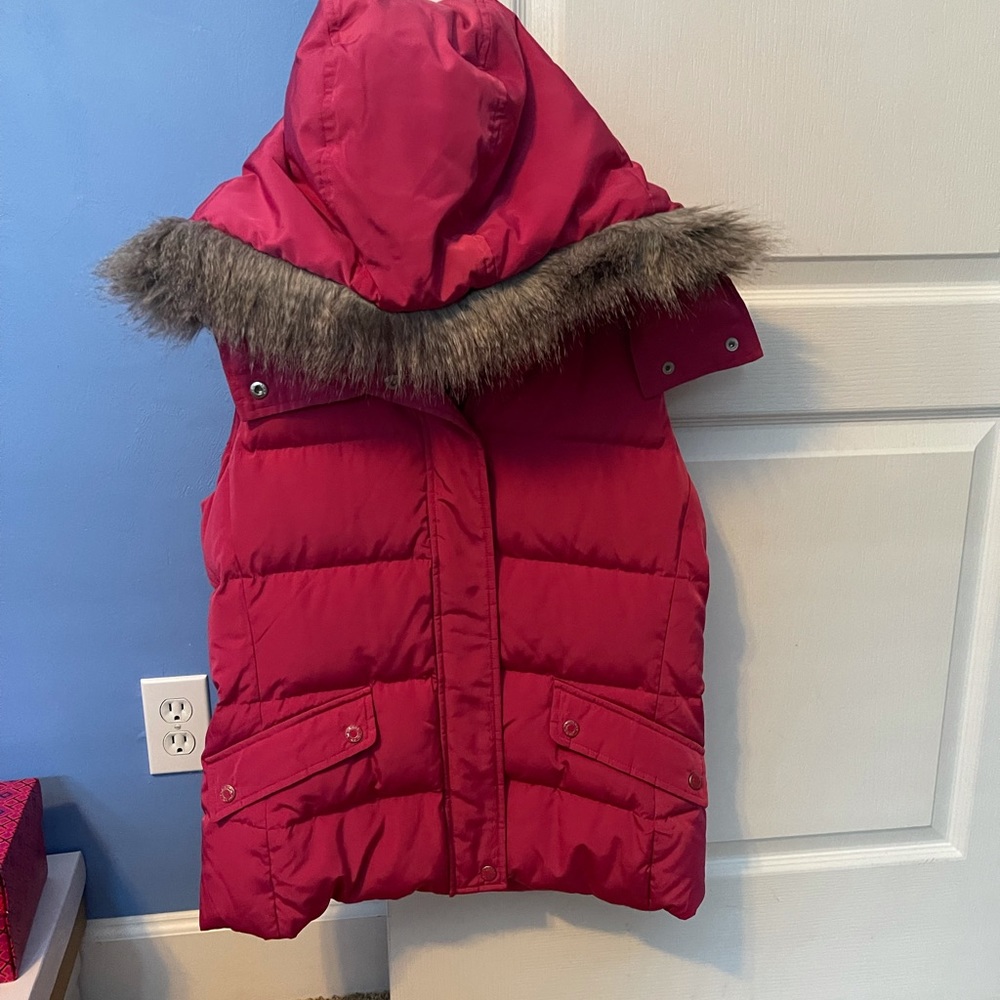 EUC Talbots Quilted vest -Small